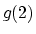 $g(2)$