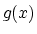 $g(x)$
